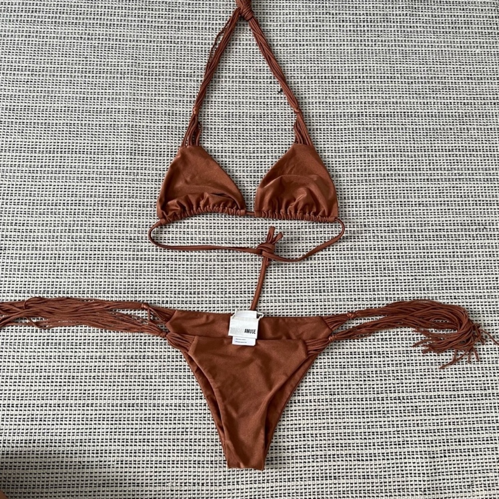 Amuse Society Bikini Two Piece Set